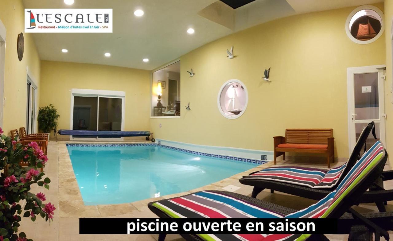 L'Escale Evel Er Ger Bed & Breakfast Locquirec Eksteriør bilde