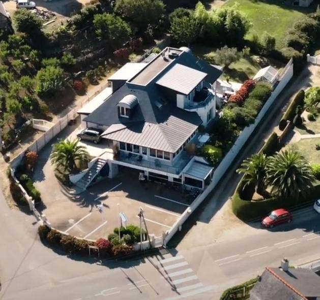 L'Escale Evel Er Ger Bed & Breakfast Locquirec Eksteriør bilde