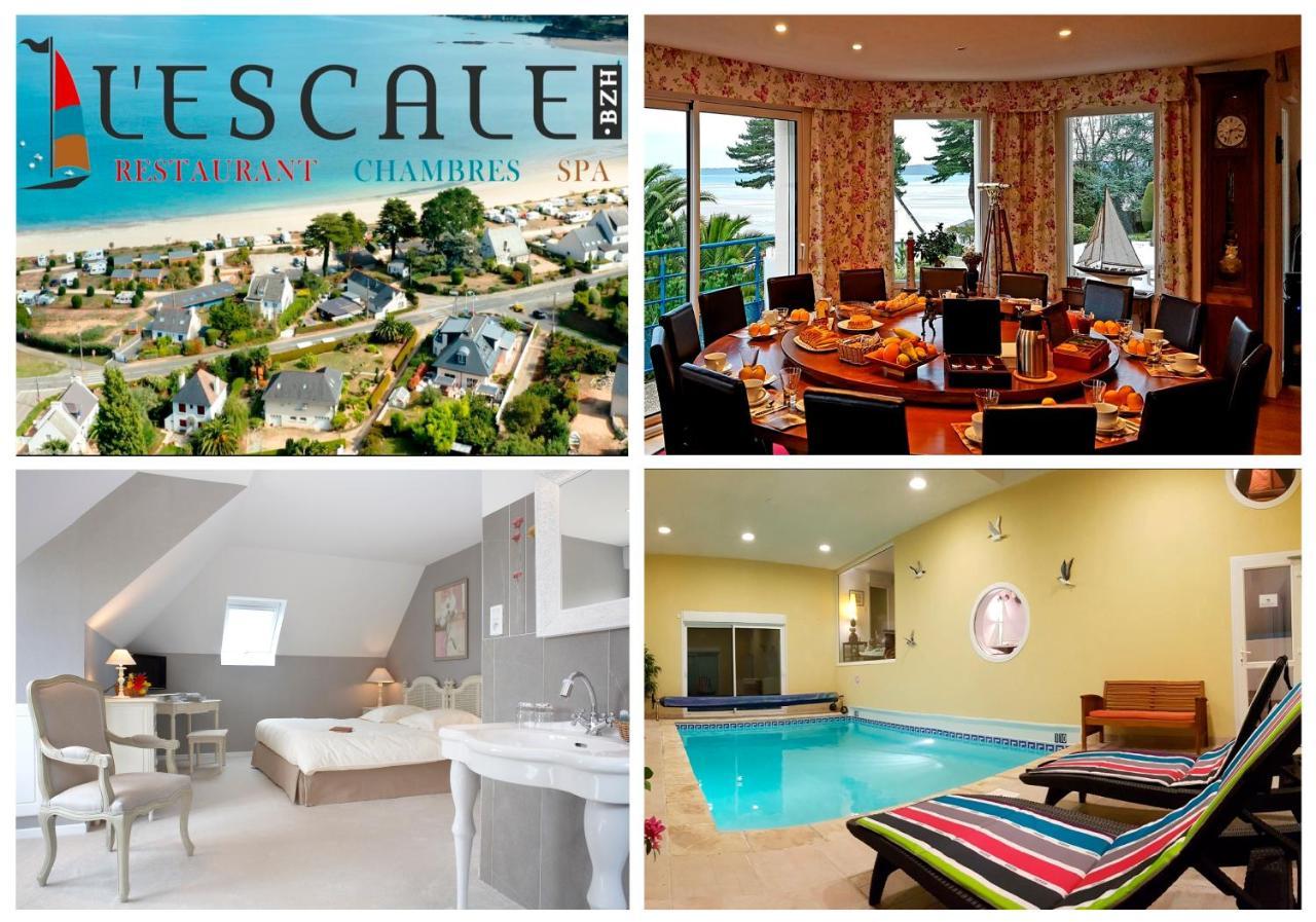 L'Escale Evel Er Ger Bed & Breakfast Locquirec Eksteriør bilde