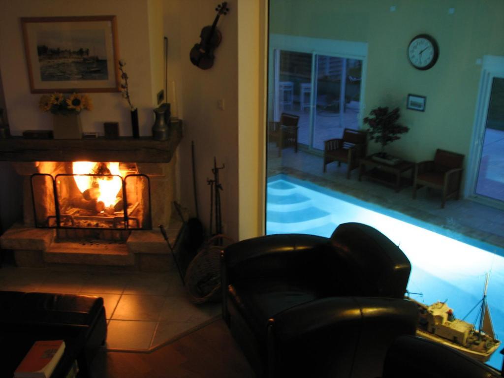 L'Escale Evel Er Ger Bed & Breakfast Locquirec Eksteriør bilde