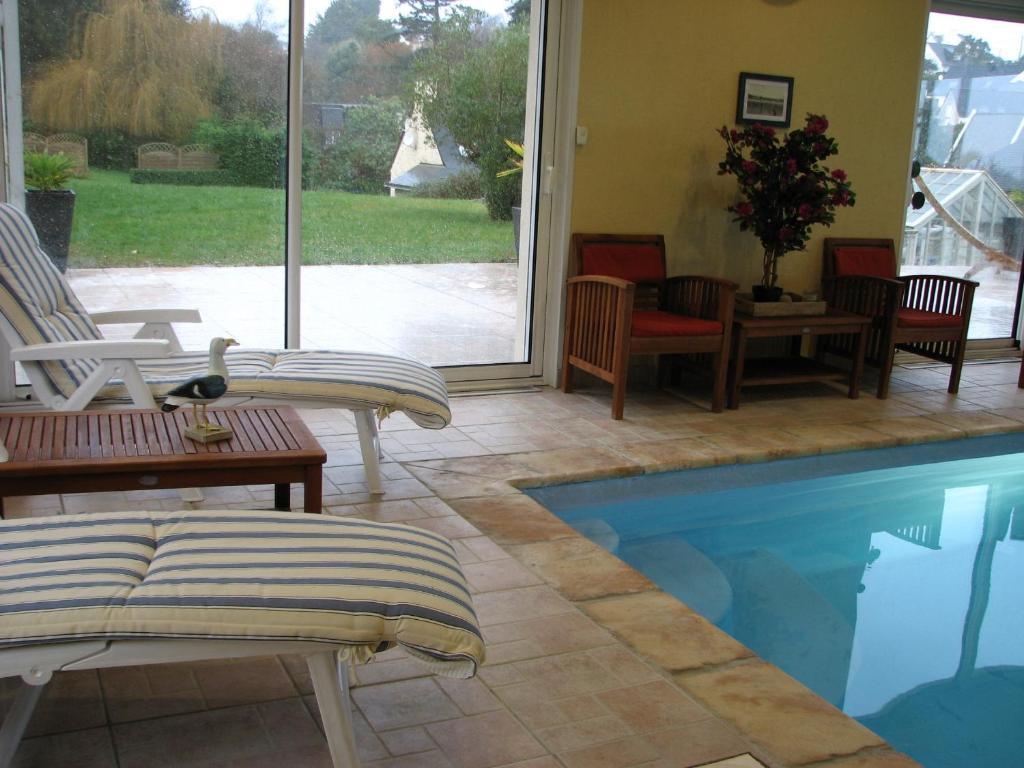 L'Escale Evel Er Ger Bed & Breakfast Locquirec Eksteriør bilde